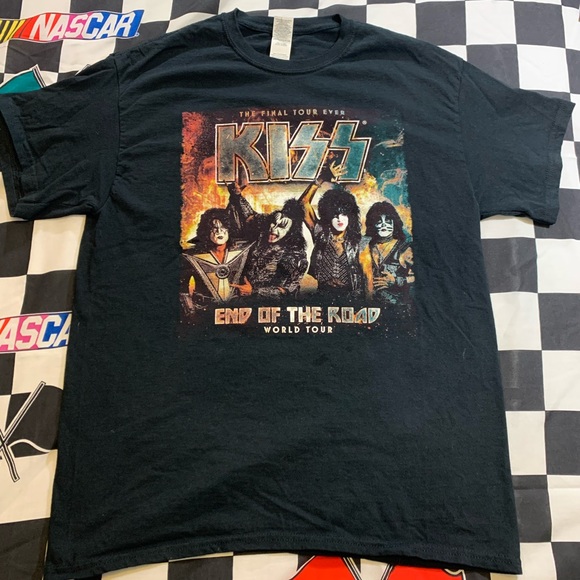 Other - Kiss End of the Road Final Tour Tee Shirt Large